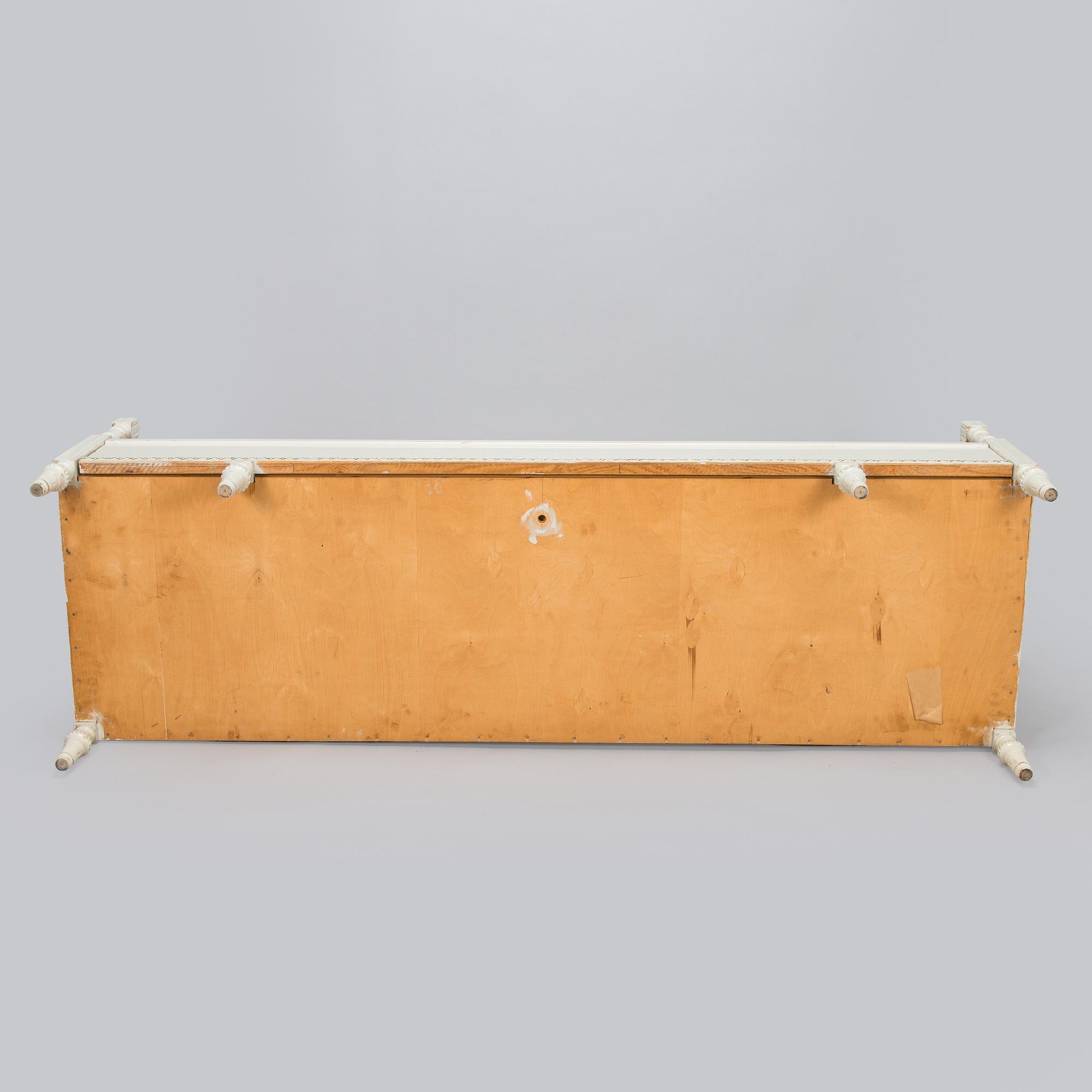 Sohva, kustavilaistyylinen, 1900-luvun alku.