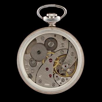 FICKUR, glas/metall, erotiskt motiv, 1900-talet mitt.