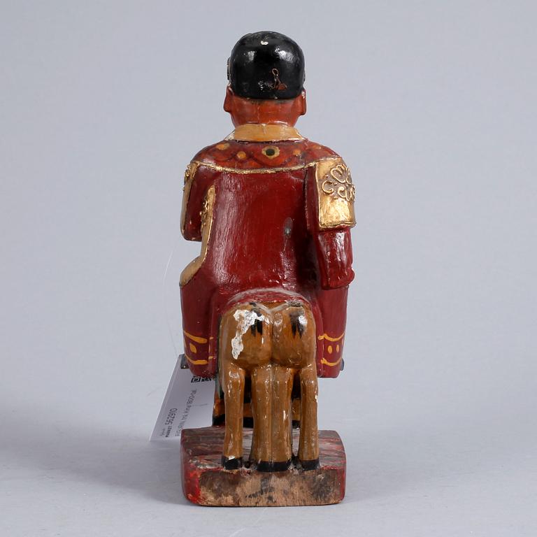 FIGURIN, trä, Kina 1800-tal.