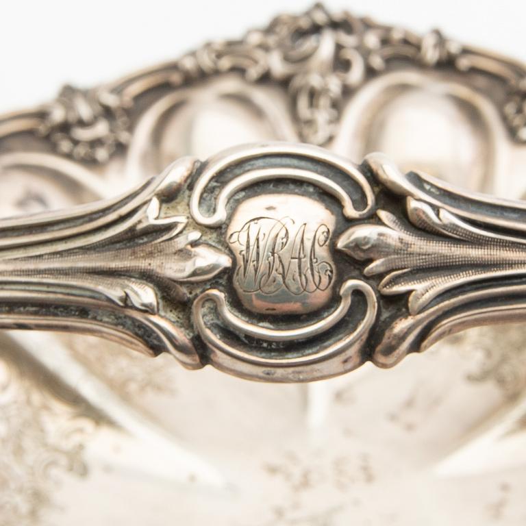 Robinson, Edkins & Aston, konfektskål, silver, Birmingham 1843.