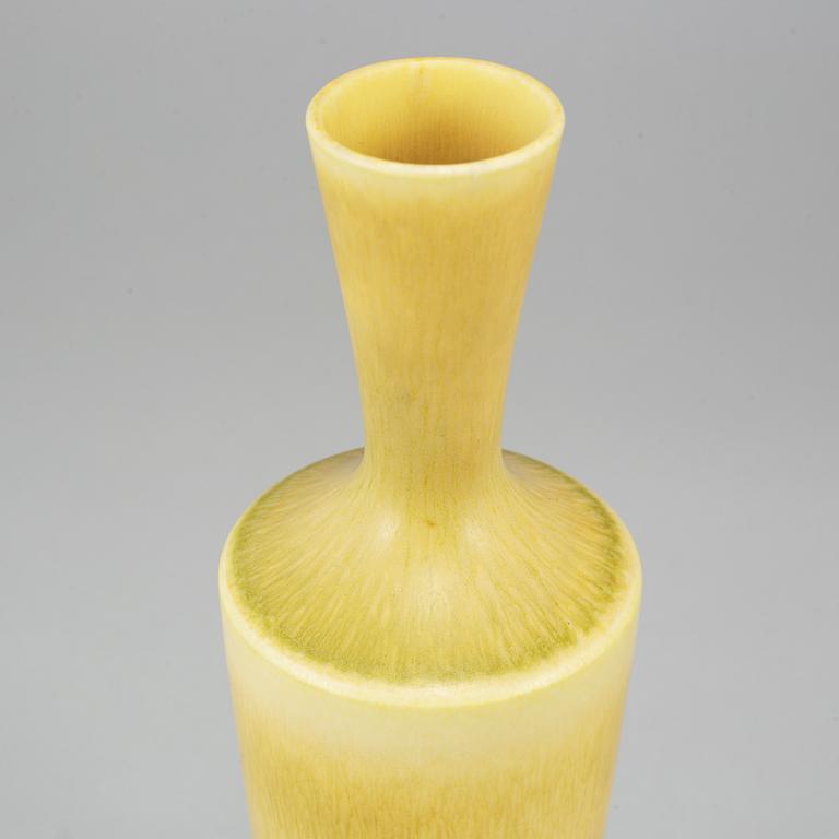 BERNDT FRIBERG, a stoneware vase, Gustavsberg studio, Sweden, 1962.
