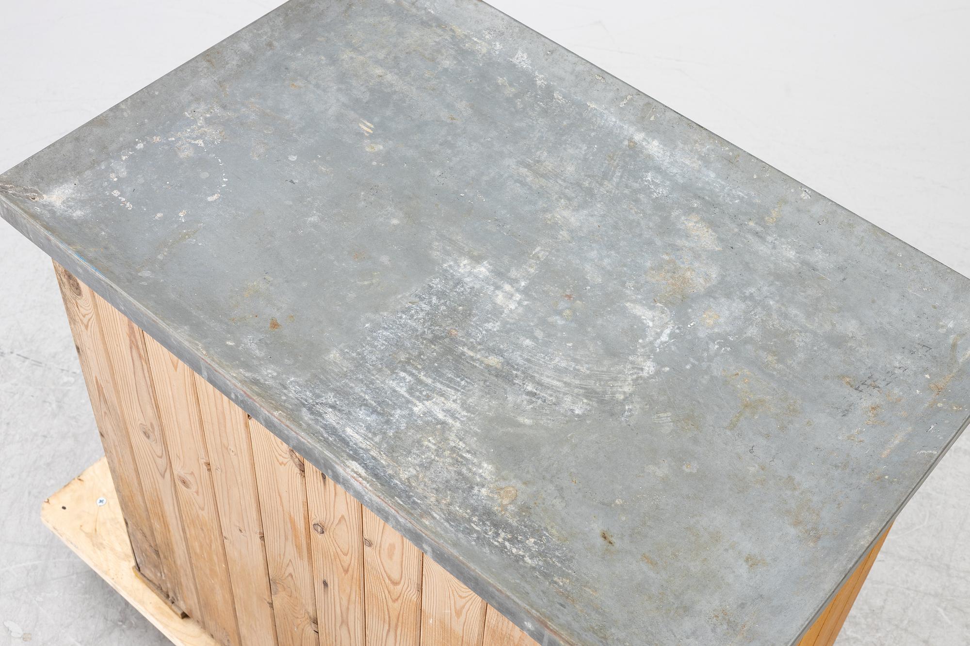 Diskbänk, sent 1800-tal.