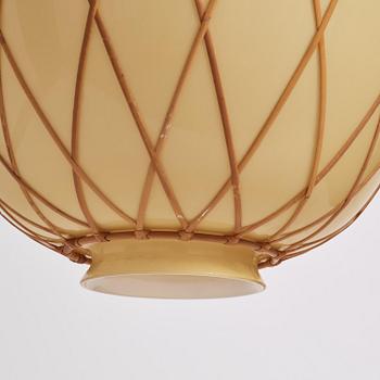 Harald Notini, taklampor, ett par, modell "11555", Arvid Böhlmarks Lampfabrik, Stockholm, 1940-tal.