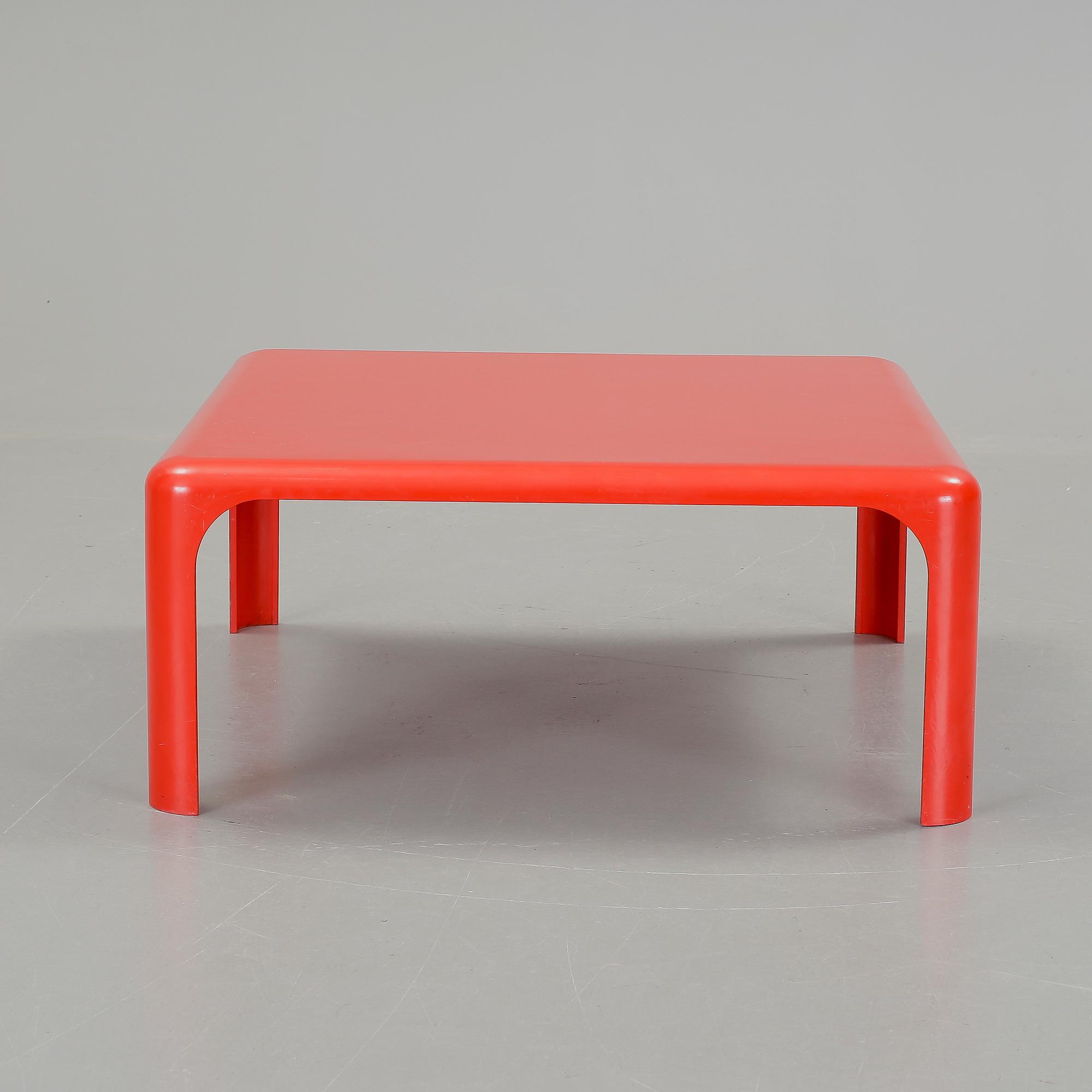 SOFFBORD, Modell "Demetrio 70", design Vico Magistretti, för Studio Artemide Milano, Italien, 1970-tal.