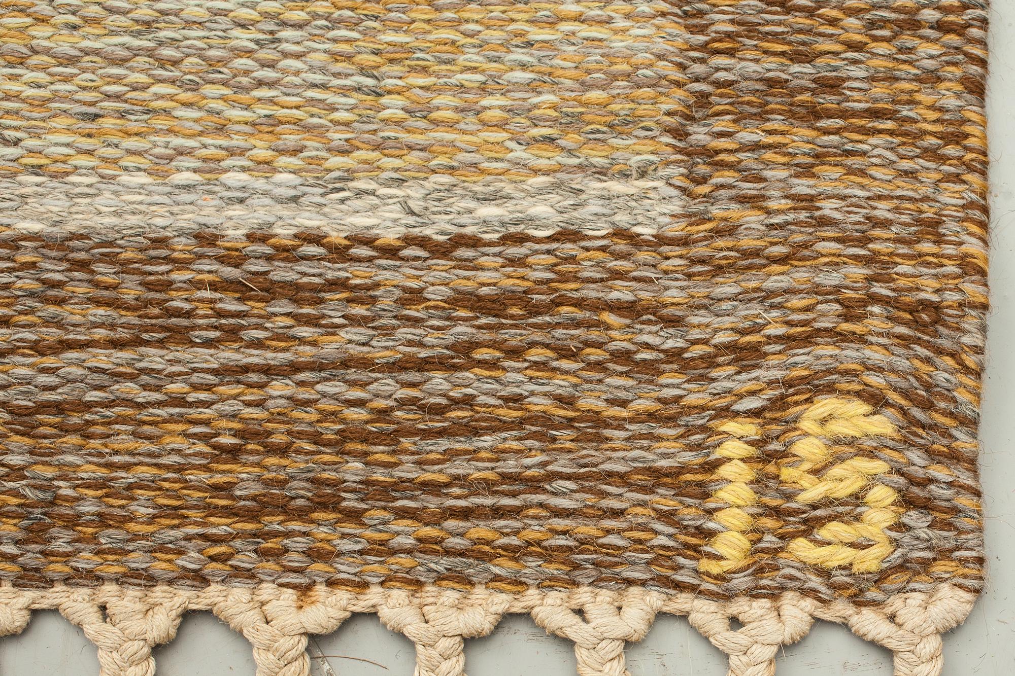 MATTA, rölakan, monogramsignerad IS (Ingegerd Silow). Ca 243 x 167 cm.