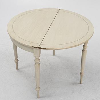 A painted table, later part of the 19th Century.
