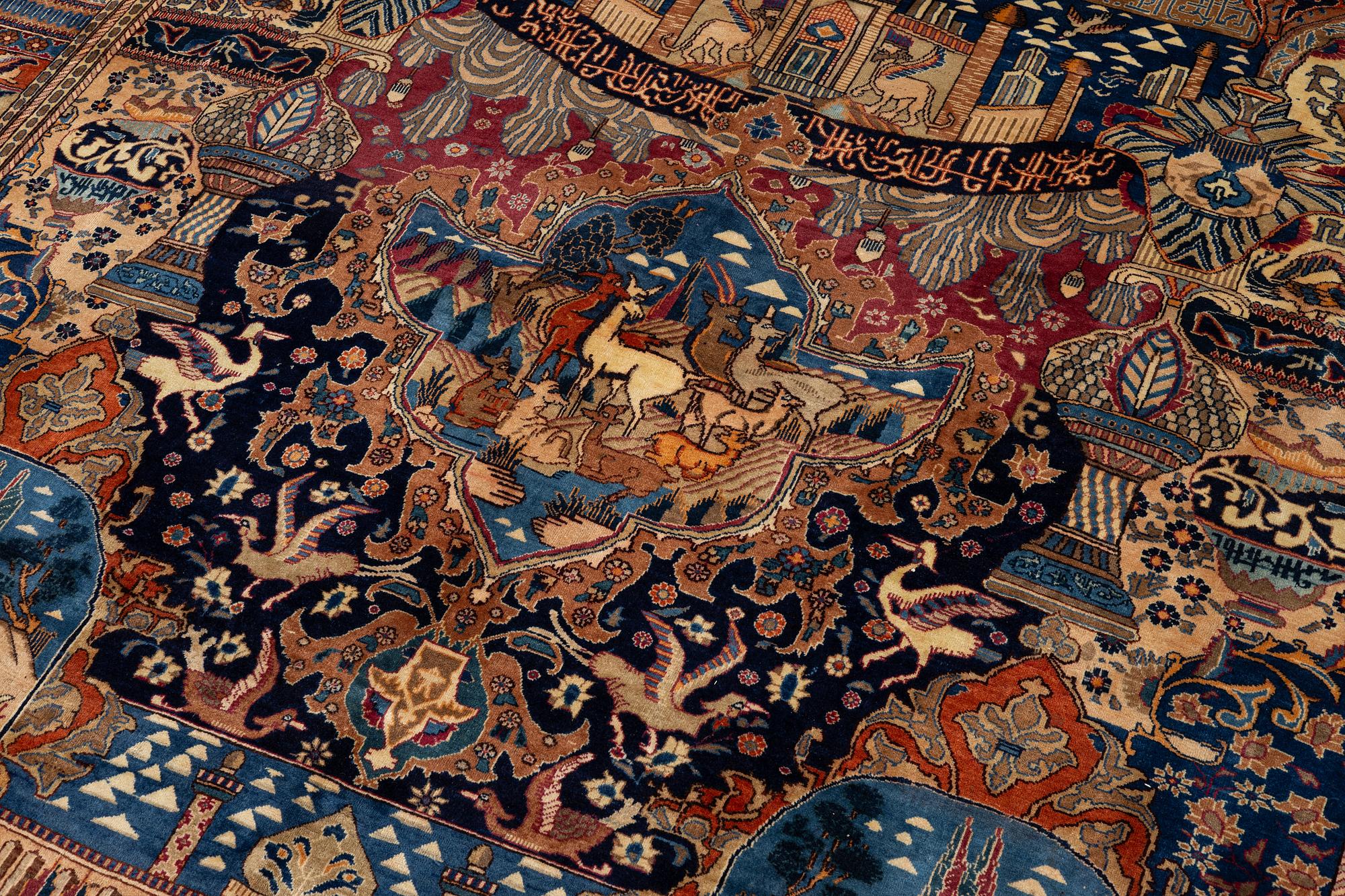 Matta, Kashmar, ca 380 x 298 cm.