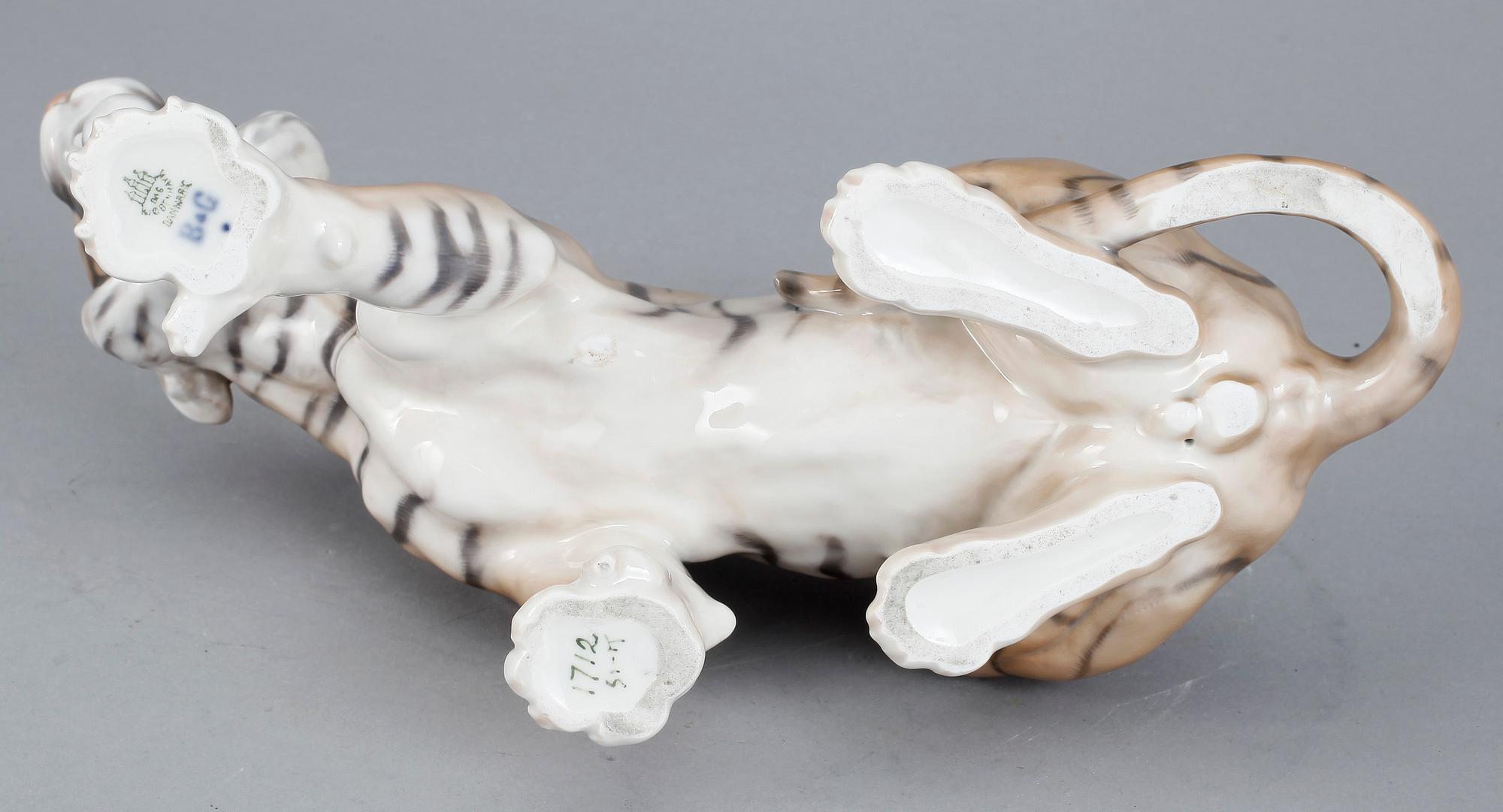 FIGURIN, porslin, Lauritz Jensen, Bing Gröndahl.