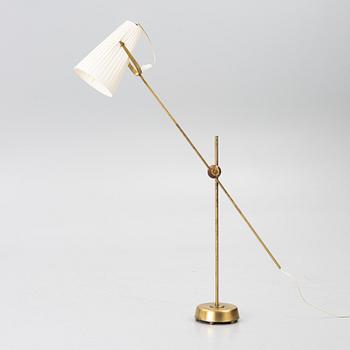 Hans Bergström, golvlampa, modell 543, ateljé Lyktan, Åhus, 1950-tal.