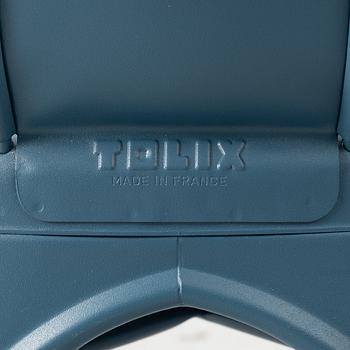 Xavier Pauchard, a set of 8 chairs, Tolix, France.