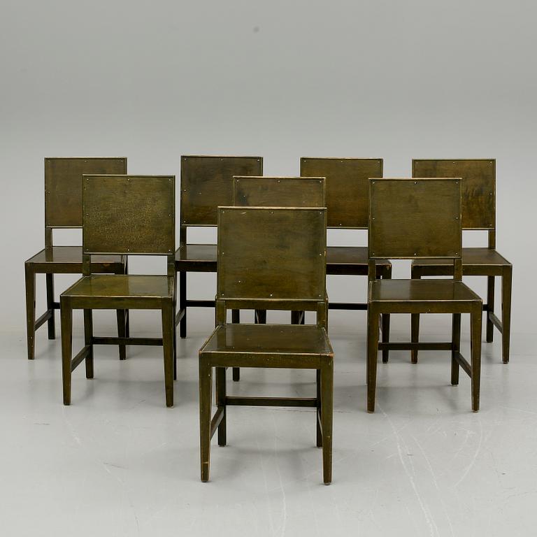 STOLAR. 8 stycken, 1930/40-tal.