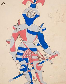 Isaac Grünewald, Costume design for the opera Oberon.