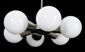 TAKLAMPA, 1960-tal. Höjd 45 cm.