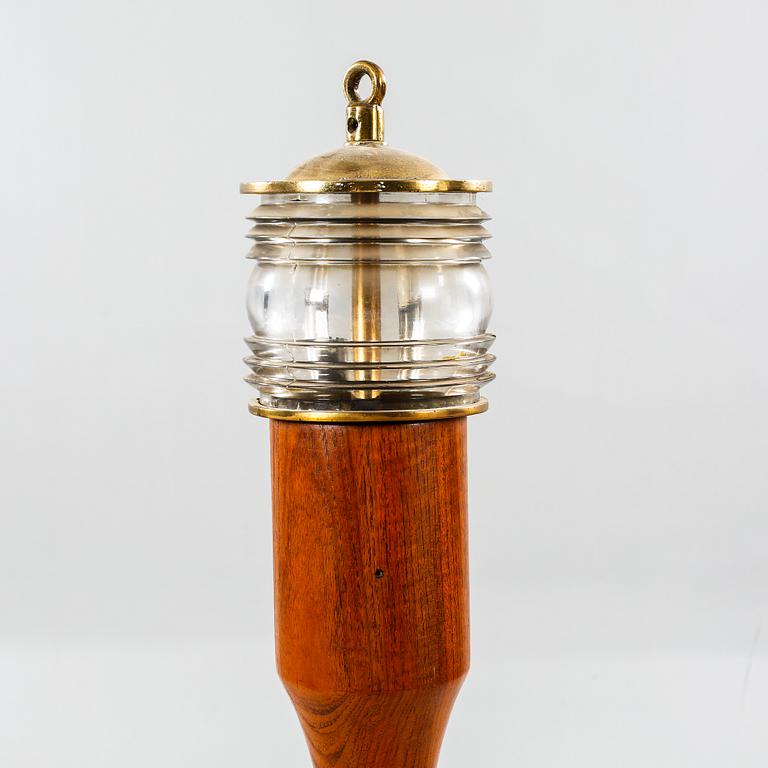 A floor lantern, around mid 20th century.