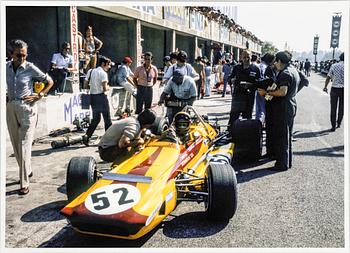 Kenneth Olausson, 'Ronnie Peterson at Monza in the Debut Year 1970'.