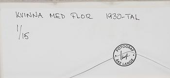 Åke Lange, "Kvinna med flor".