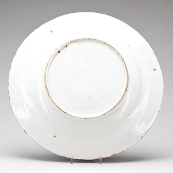 SKÅLFAT, fajans. Holland 1700-tal.