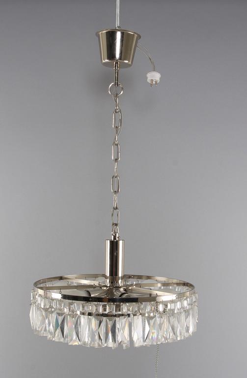 TAKLAMPA, glas o metall, 1900-tal.