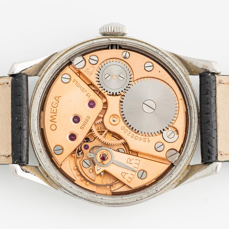 Omega, "Tuxedo Dial", ca 1950.