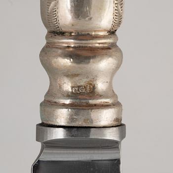 A Swedish Silver Cutlery, model "Svea", CG Hallberg, Stockholm, mostly 1933 (100 pieces).