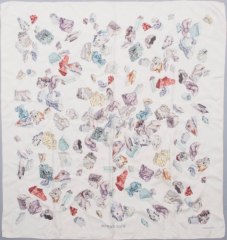 SCARF, "Mineraux", Hermès.