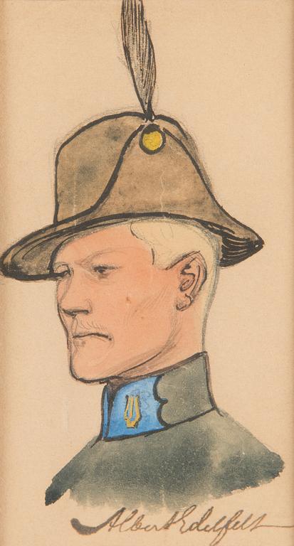 Albert Edelfelt, Proposal for a uniform for the Helsinki Music Corps.