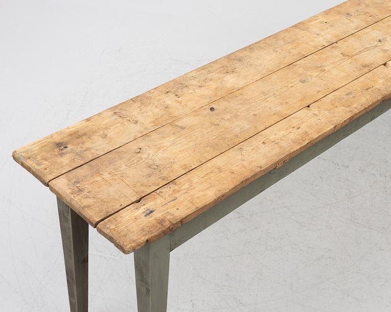 An 18th century table.