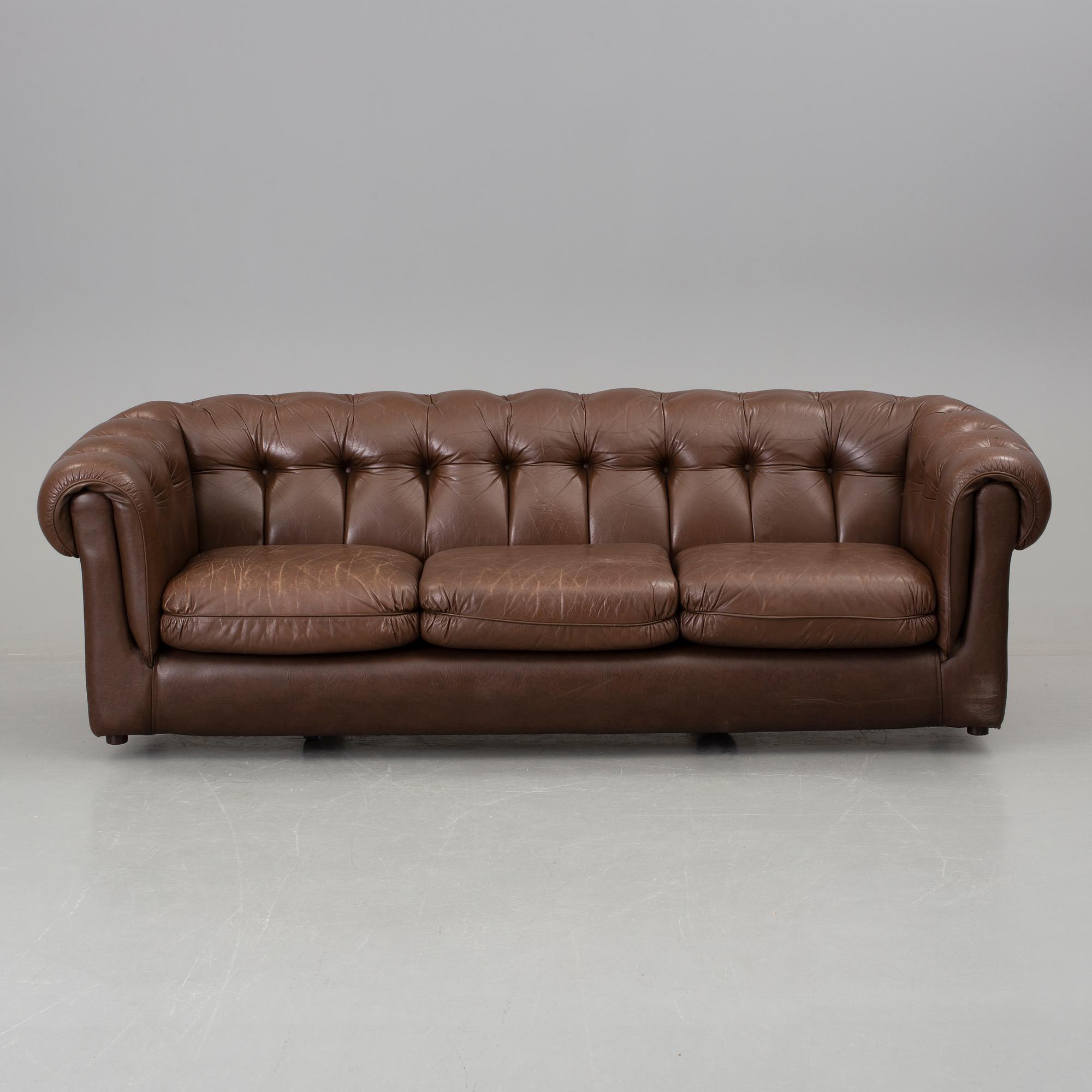 SOFFA, Chesterfieldmodell, 1900-talets andra hälft.