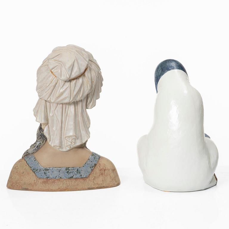 Lladró, figuriner, 2 st, Spanien.