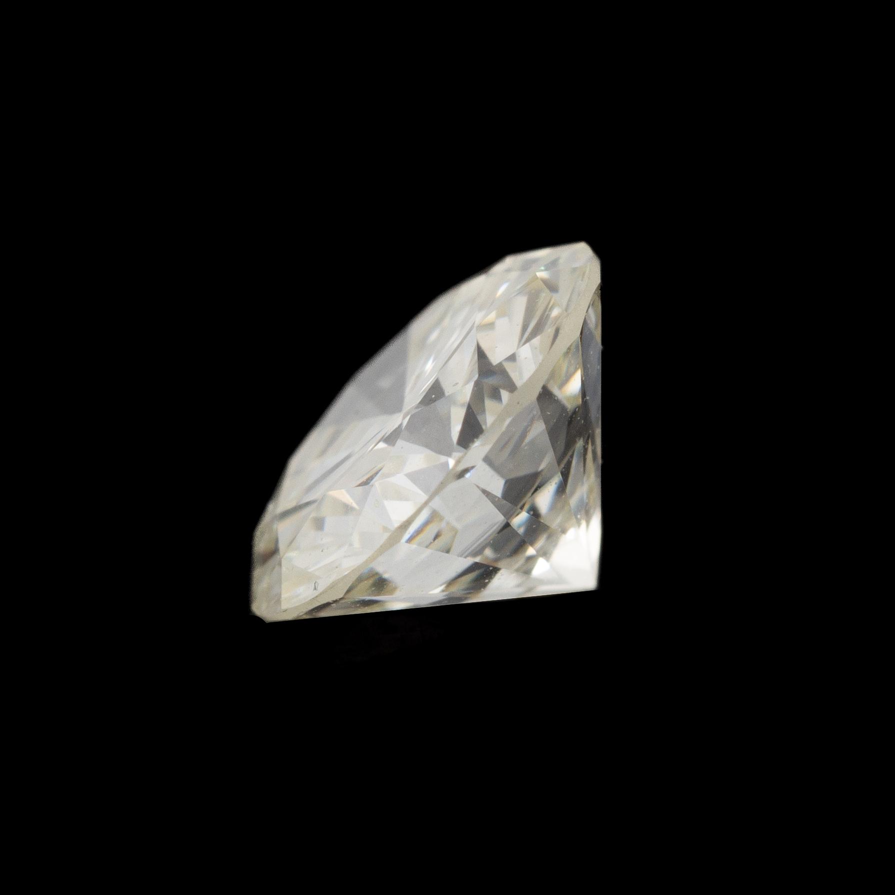 Briljantslipad diamant, 0.60 ct.
