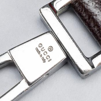 GUCCI, scarf and keychain.