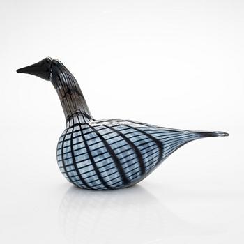 Oiva Toikka, lasilintu, "Kuikka", signeerattu O. Toikka Nuutajärvi.