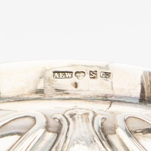 A Swedish 20th century three pcs silver coffee service mark of AE Wahlberg Sundsvall 1905, weight 892 grams.
