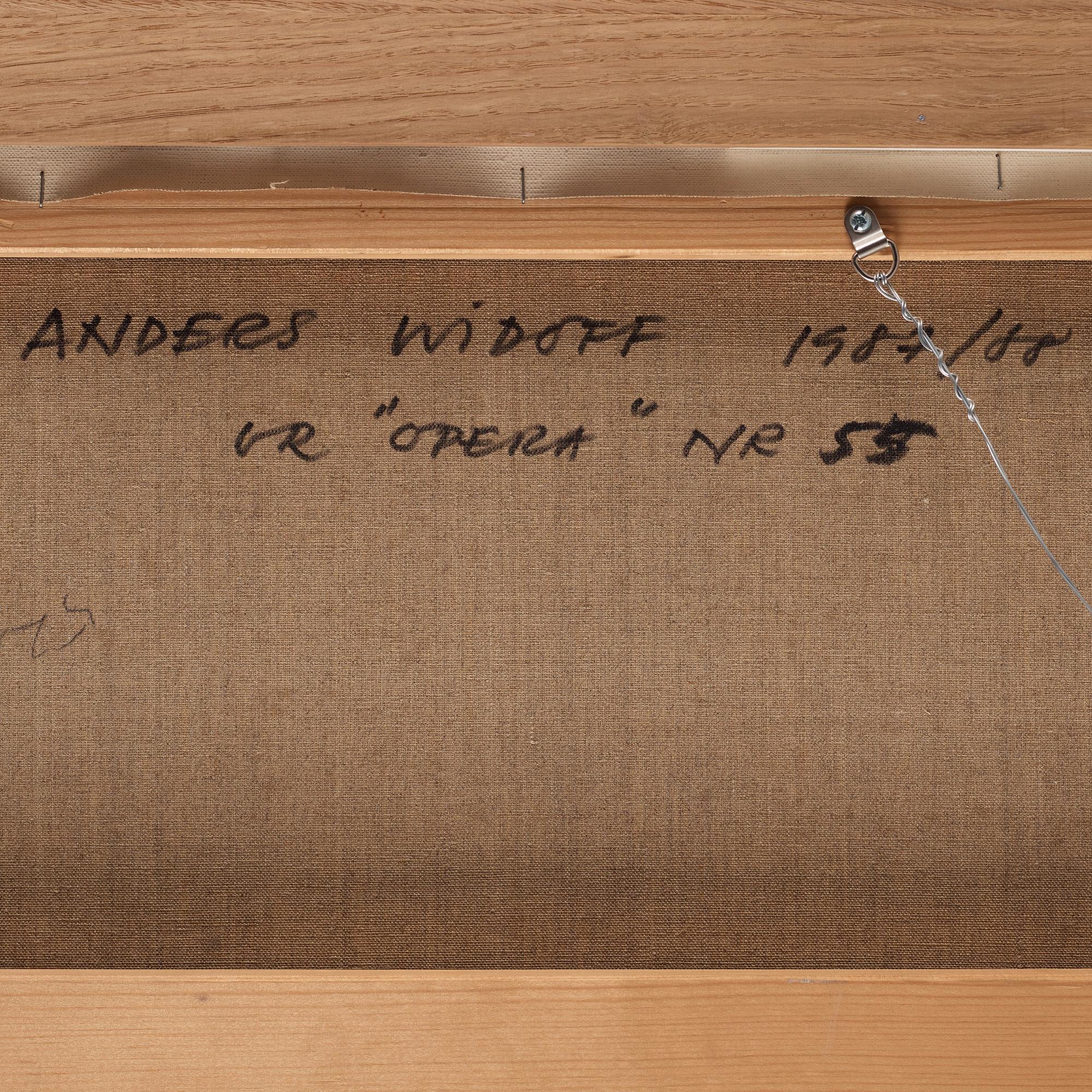 Anders Widoff, From "Opera" No 55.