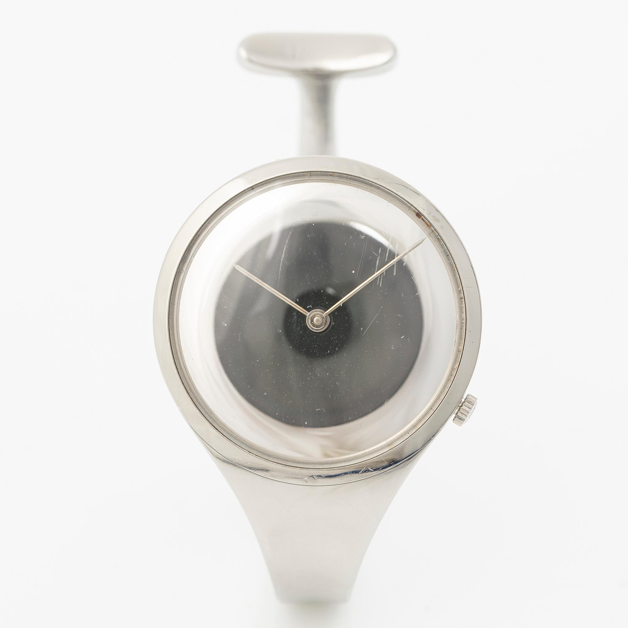 Georg Jensen, design Vivianna Torun Bülow-Hübe , wristwatch, 33 mm.