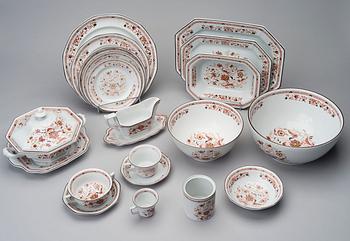 SERVIS, 94 delar, "Kashmar", Wedgwood of Etruria & Barlaston, England 1900-talets mitt.