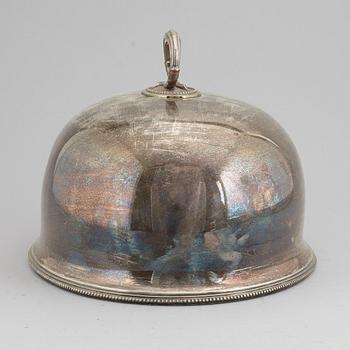 A silver plated hood, 20th Century.