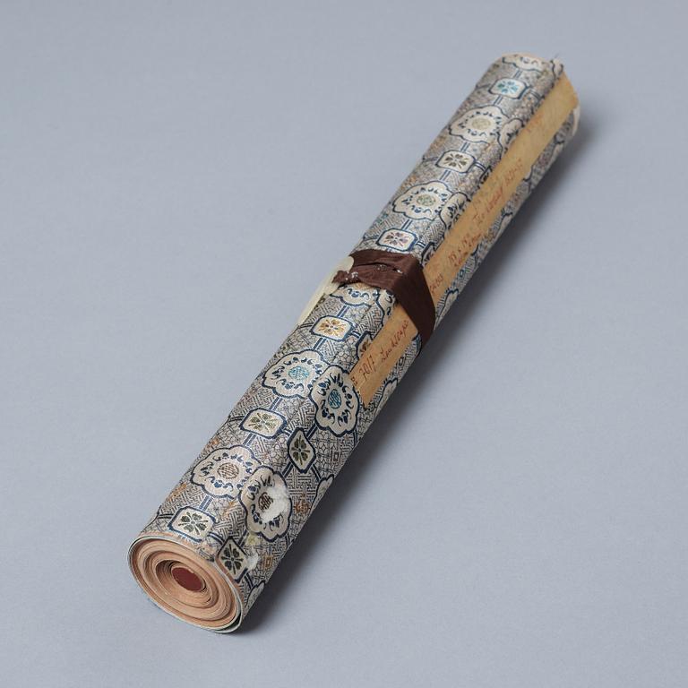 A handscroll in the style of Shen Zhou (1427-1509), Qing Dynasty, 19th Century.