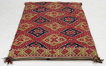 Åkdyna, krabbasnår och dukagång. ca 98 x 47 cm, Färs härad, 1800-talets mitt.