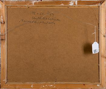 UNTO KOISTINEN, olja på skiva, signerad och daterad 1960.