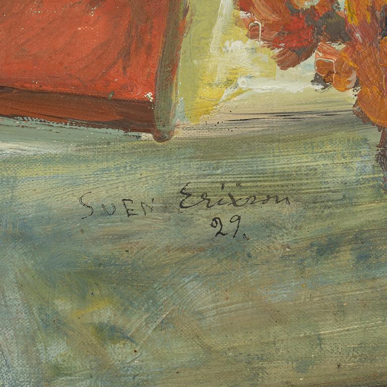 Sven X:et Erixson, olja på duk, signerad och daterad 1929.