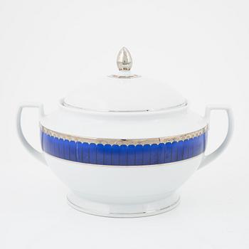 Sigvard Bernadotte, matservis, 42 delar, porslin, "Millennium Marianne", Christineholm, Fyrklövern.