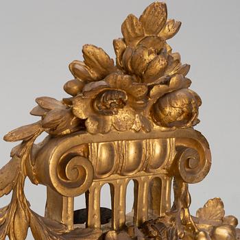 Claes Berg (urmakare i Stockholm 1762-1782), väggpendyl, Sengustaviansk.