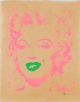 RICHARD RYAN, 7 st, färgseriegrafier i mapp, signerade.