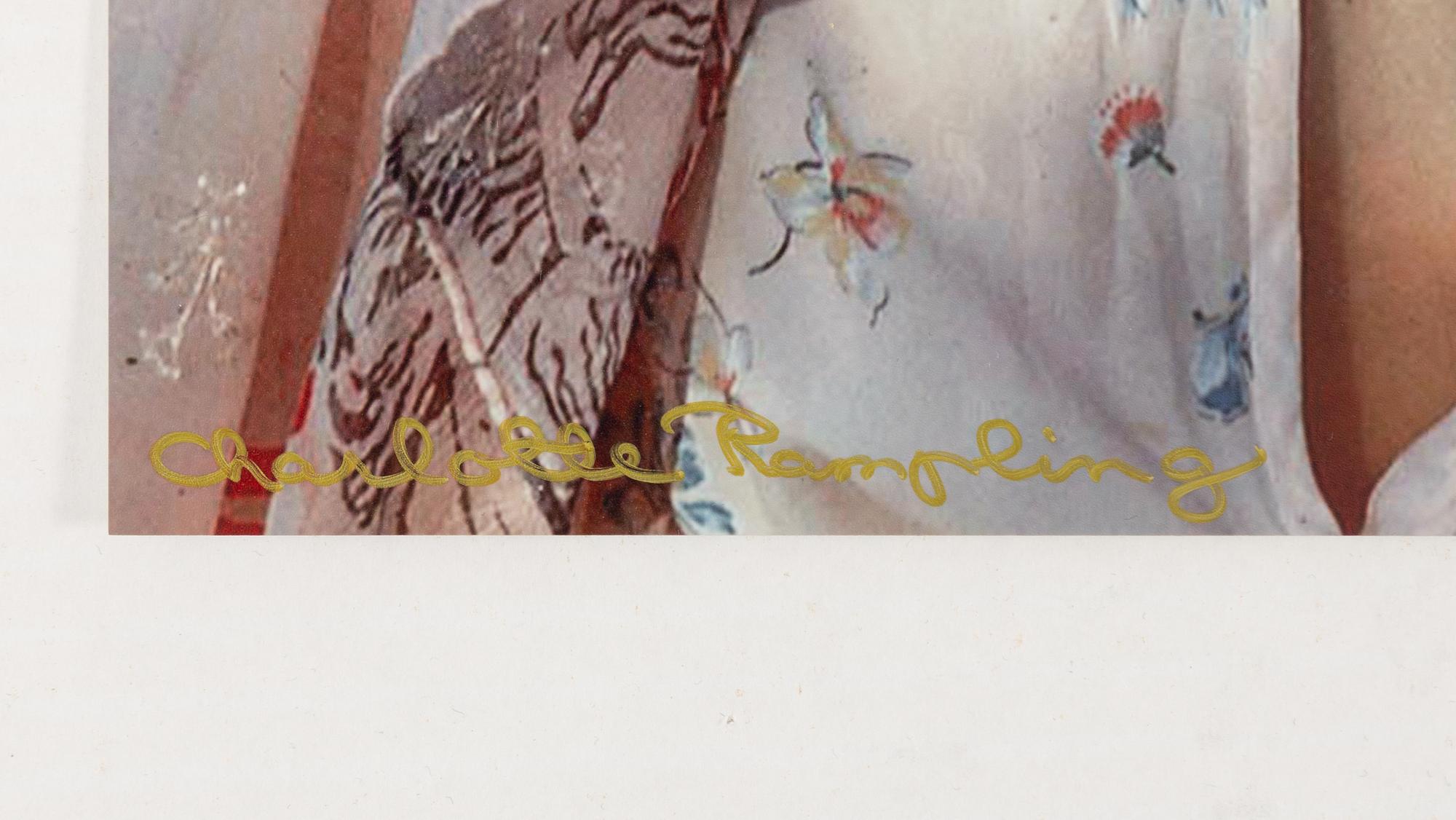 Ewa Rudling, "Charlotte Rampling, Antibes" 1975.