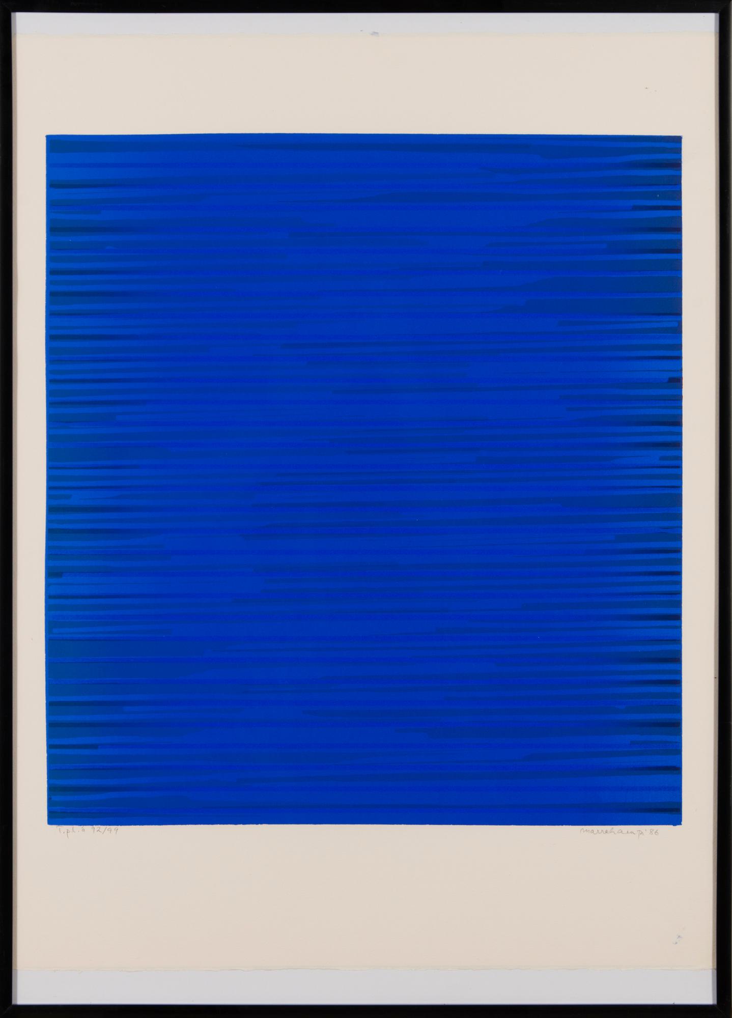 MARRA LAMPI, serigrafi, signerad och daterad 86, numrerad 92/99.