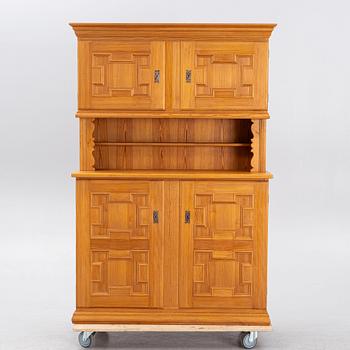SVein Bjørneng, a pine cabinet, østre Gausdal, Norway, second half of the 20th century.