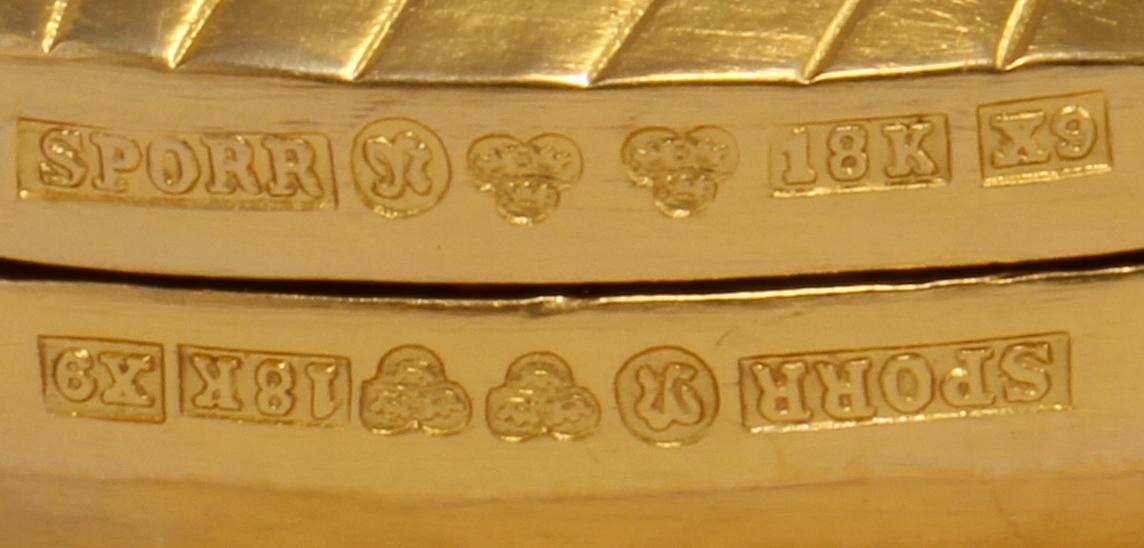 MINNESMEDALJ, 18 K guld, Kauko Räsänen, Sporrong, 1972, numrerad 001/300,  total vikt 447 g.