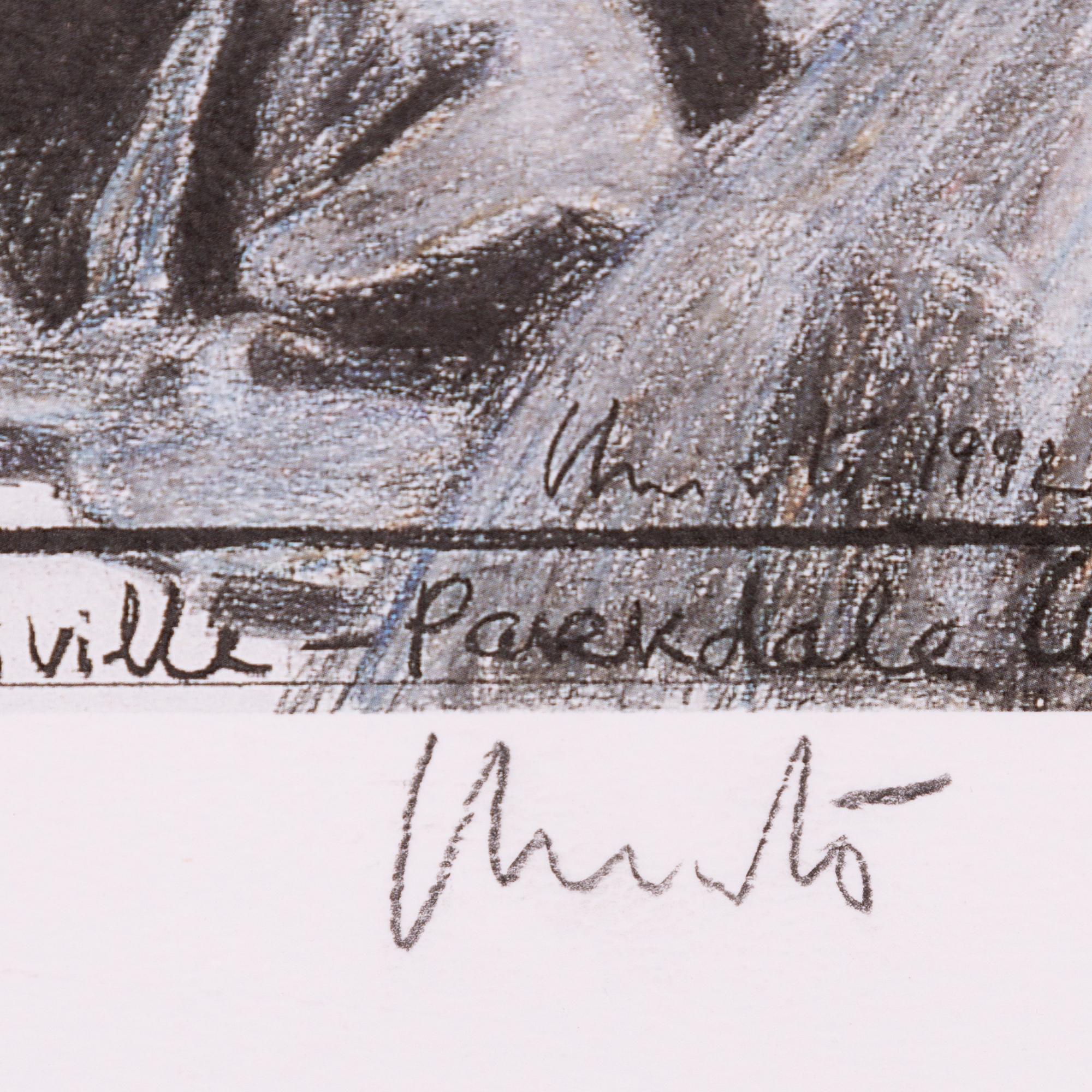 Christo & Jeanne-Claude, "Over The River, Project for Colorado".