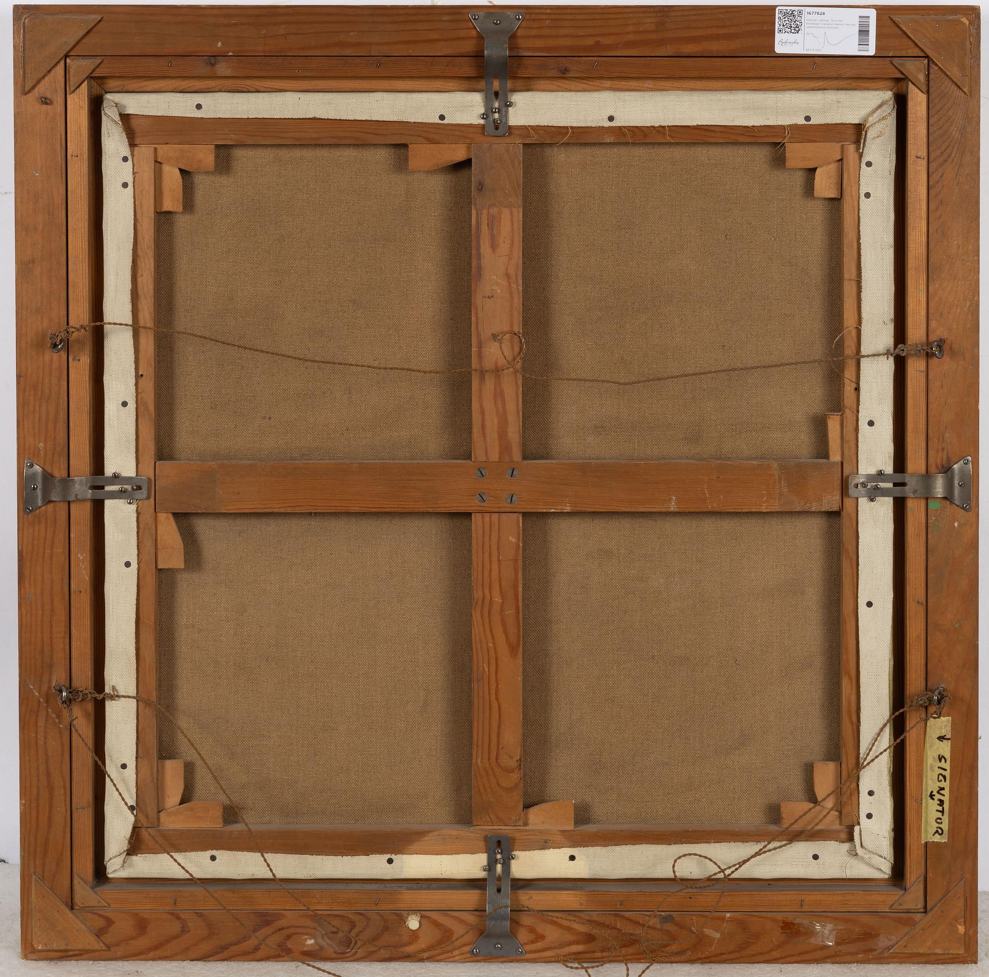 Gunnar Löberg, "Svenskt landskap".